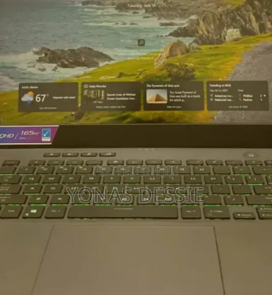 New Laptop Asus ROG Zephyrus G15 16GB AMD Ryzen 9 SSD 1T