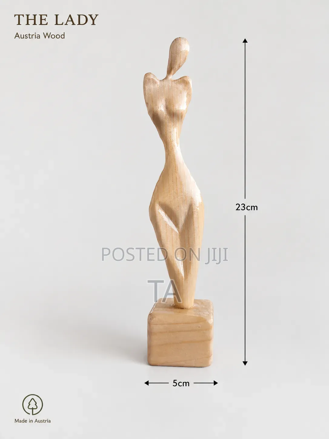 The Lady Sculpture Timeless• Artisan Crafted • a Statement of Grace