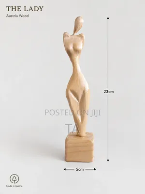 The Lady Sculpture Timeless• Artisan Crafted • a Statement of Grace