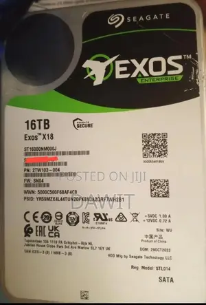 16 Tb Hard Disk Drive (Hdd)