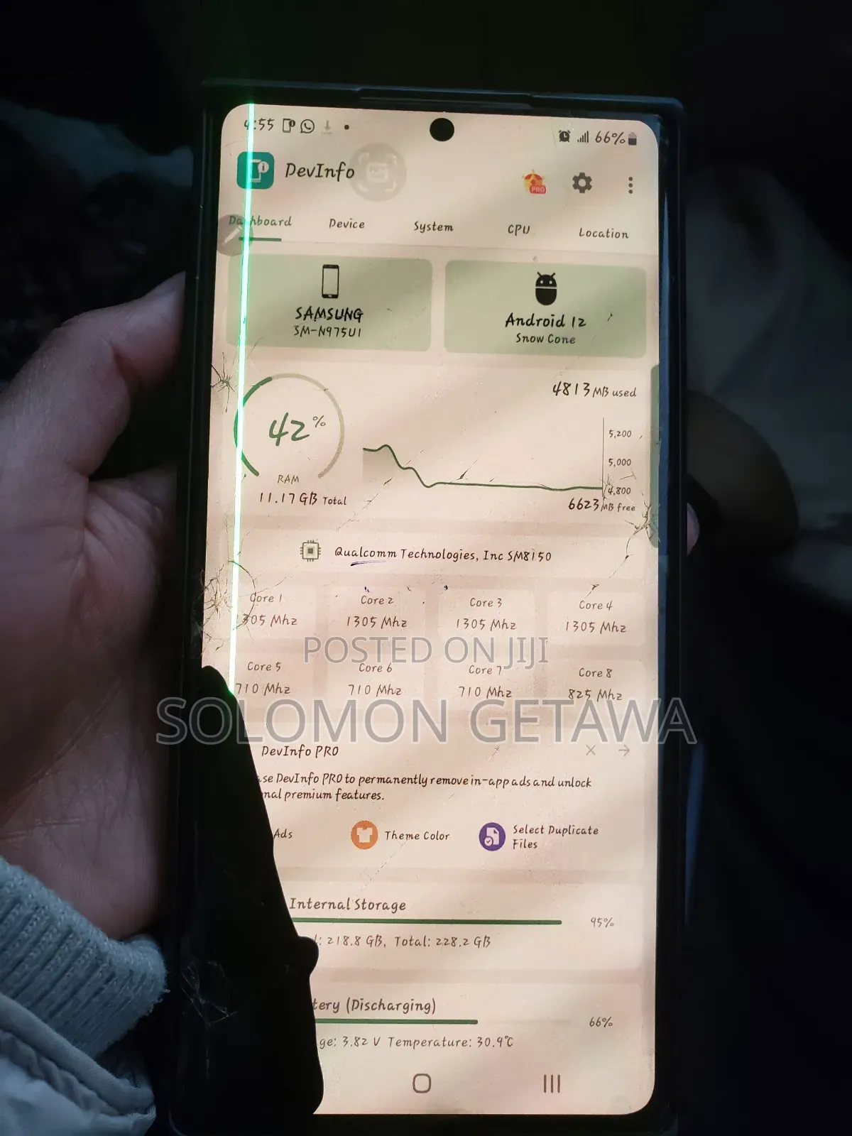 Samsung Galaxy Note 10 Plus 256 GB Silver