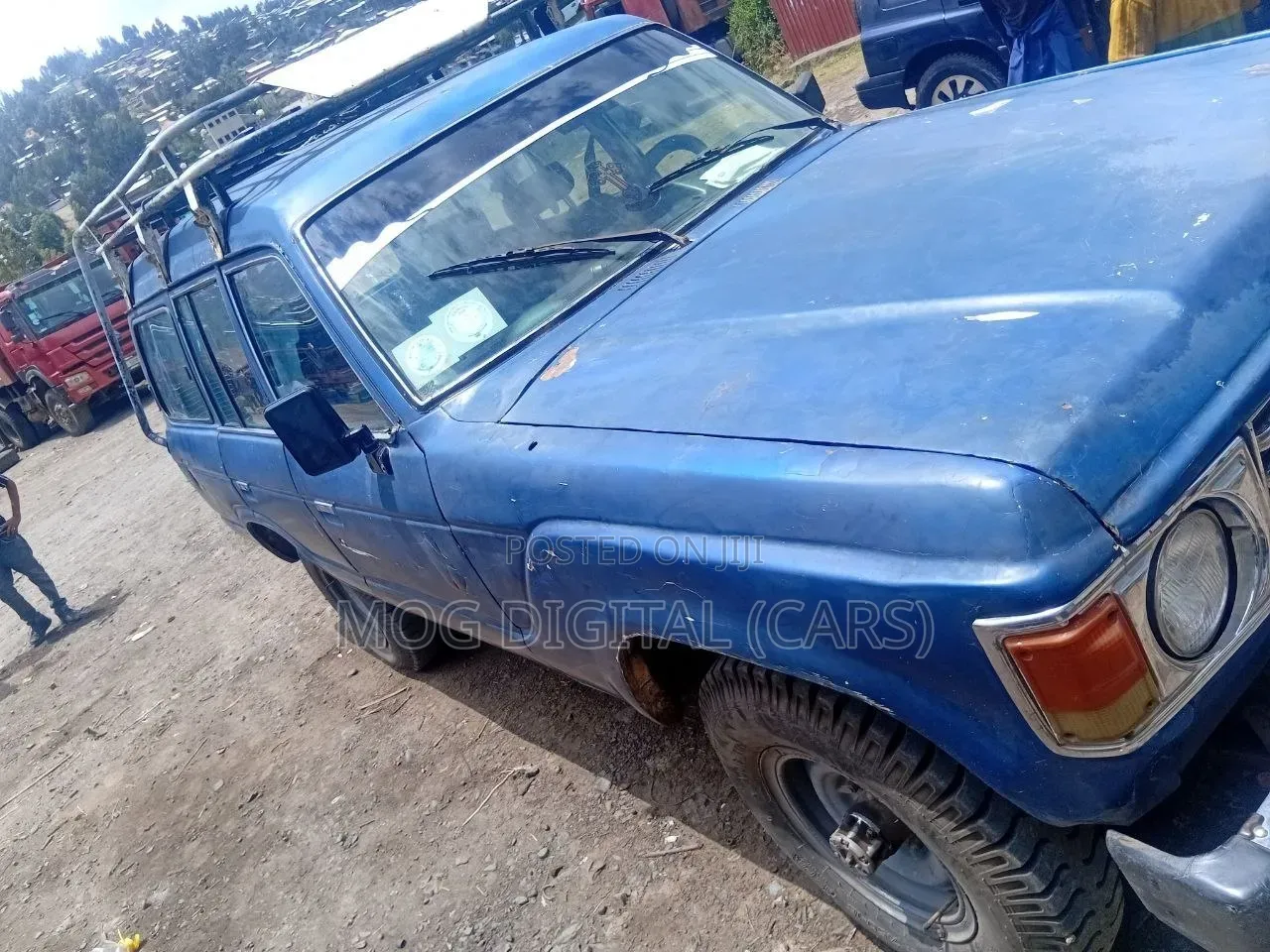 Toyota Land Cruiser 1989 Blue