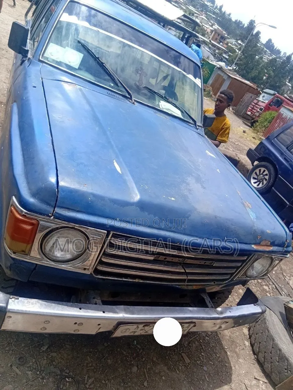 Toyota Land Cruiser 1989 Blue