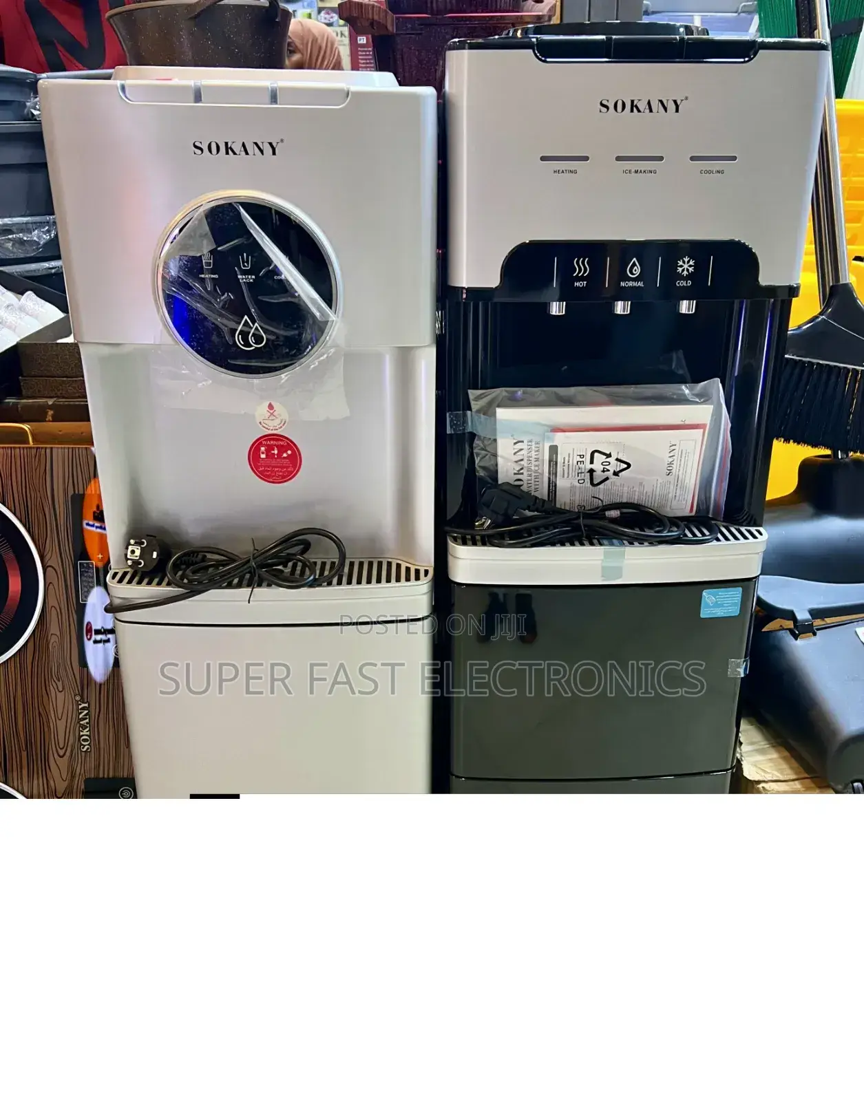 SOKANY Water Dispenser Display Rack – Durable Countertop Display