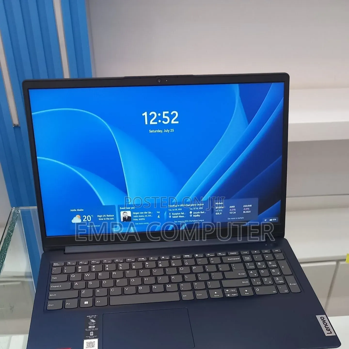 New Laptop Lenovo IdeaPad 1 8GB AMD Ryzen 5 SSD 256GB