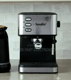 Sonifer 20-Bar Espresso Coffee Machine Coffee Maker Delivers