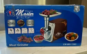 Master Electric Meat Grinder – 1200W Heavy-Duty Meat Stainless Steel