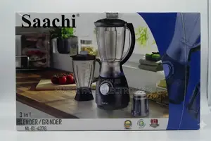 Saachi Blender Grinder - 3-in-1 Equipped With a Powerful 3500W Motor