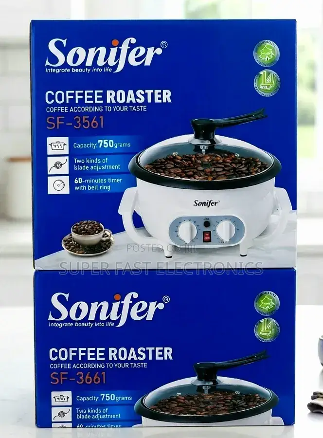 Sonifer Coffee Roaster 750g – Electric Coffee Bean Roasting Machine