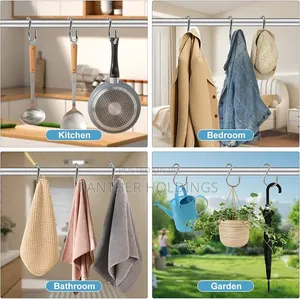 Shower Curtain Hooks Set of 11 , Chrome