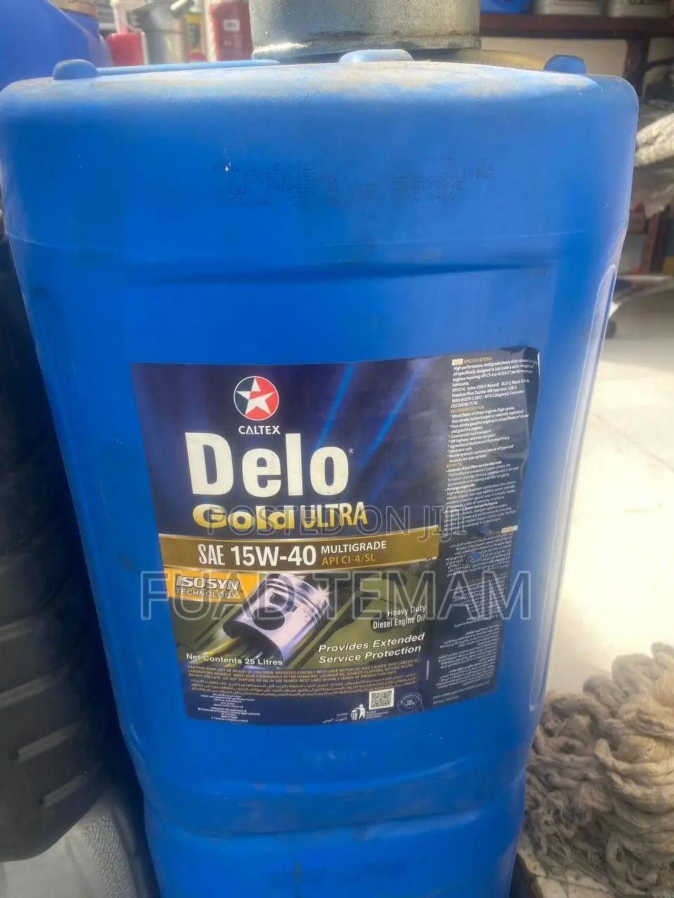 Delo 15w40 25l