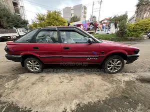Toyota Corolla Hatchback 1990 Red