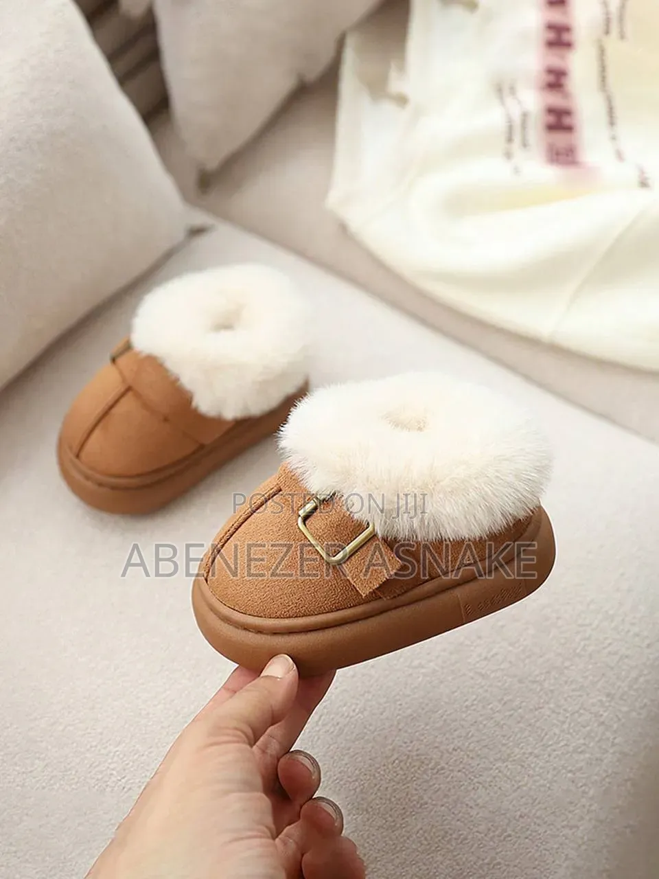 Unisex Warm Furry Cute Outdoor Shoes