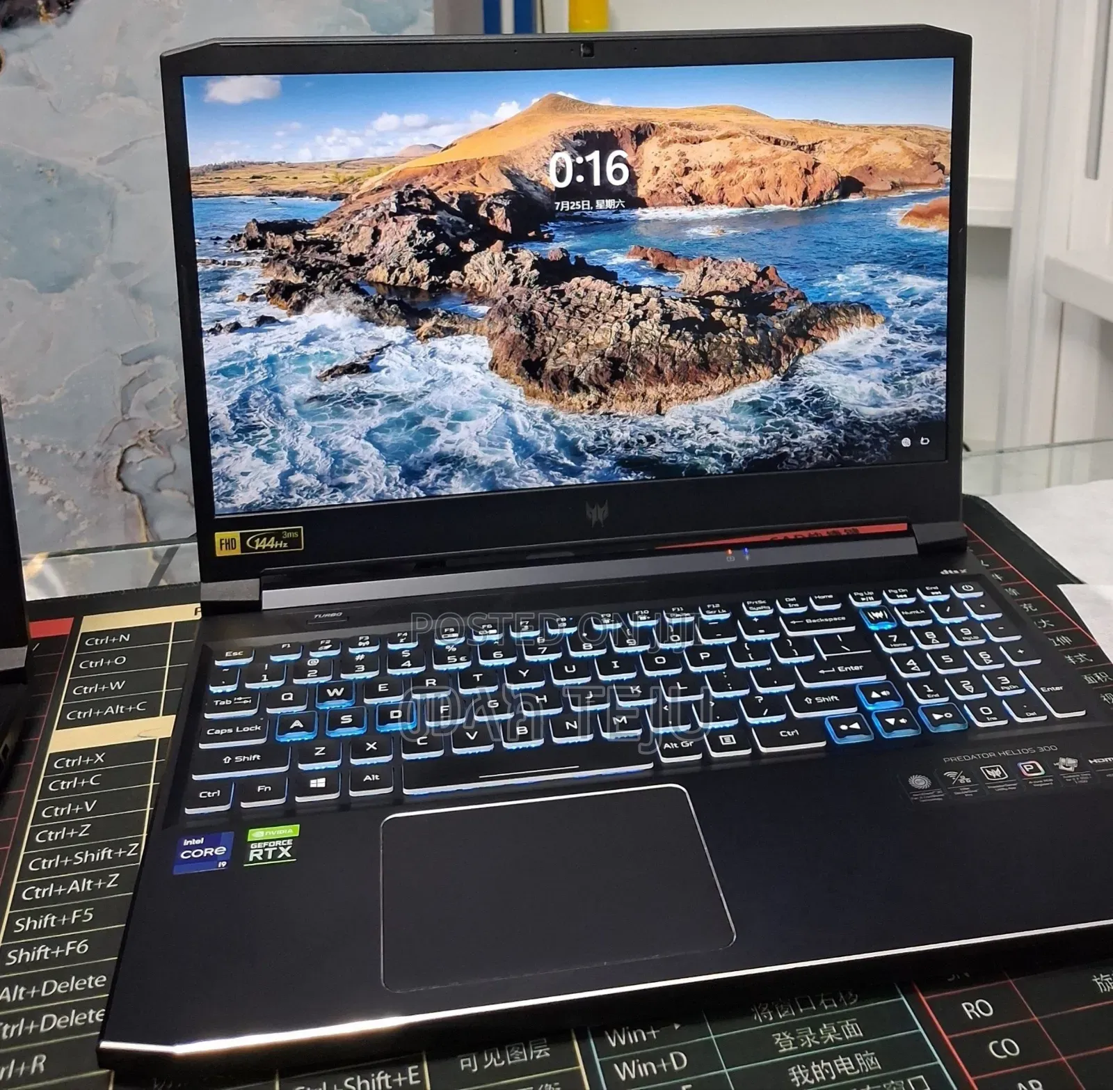 New Laptop Acer Predator Helios Neo 16 16GB Intel Core i9 SSD 512GB