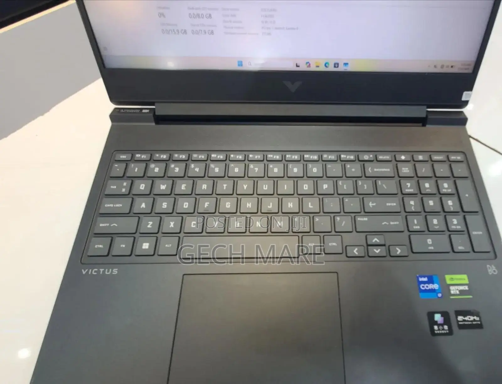 New Laptop HP Victus 15 16GB Intel Core i7 SSD 1T