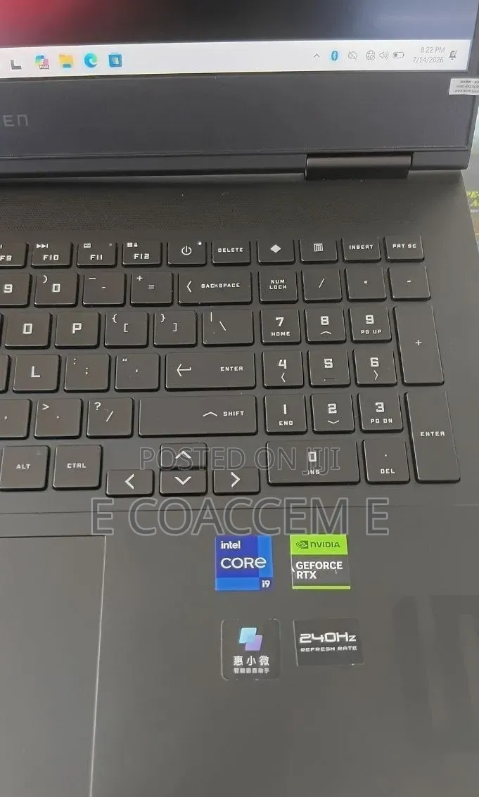 New Laptop HP 16GB Intel Core i9 SSD 1T