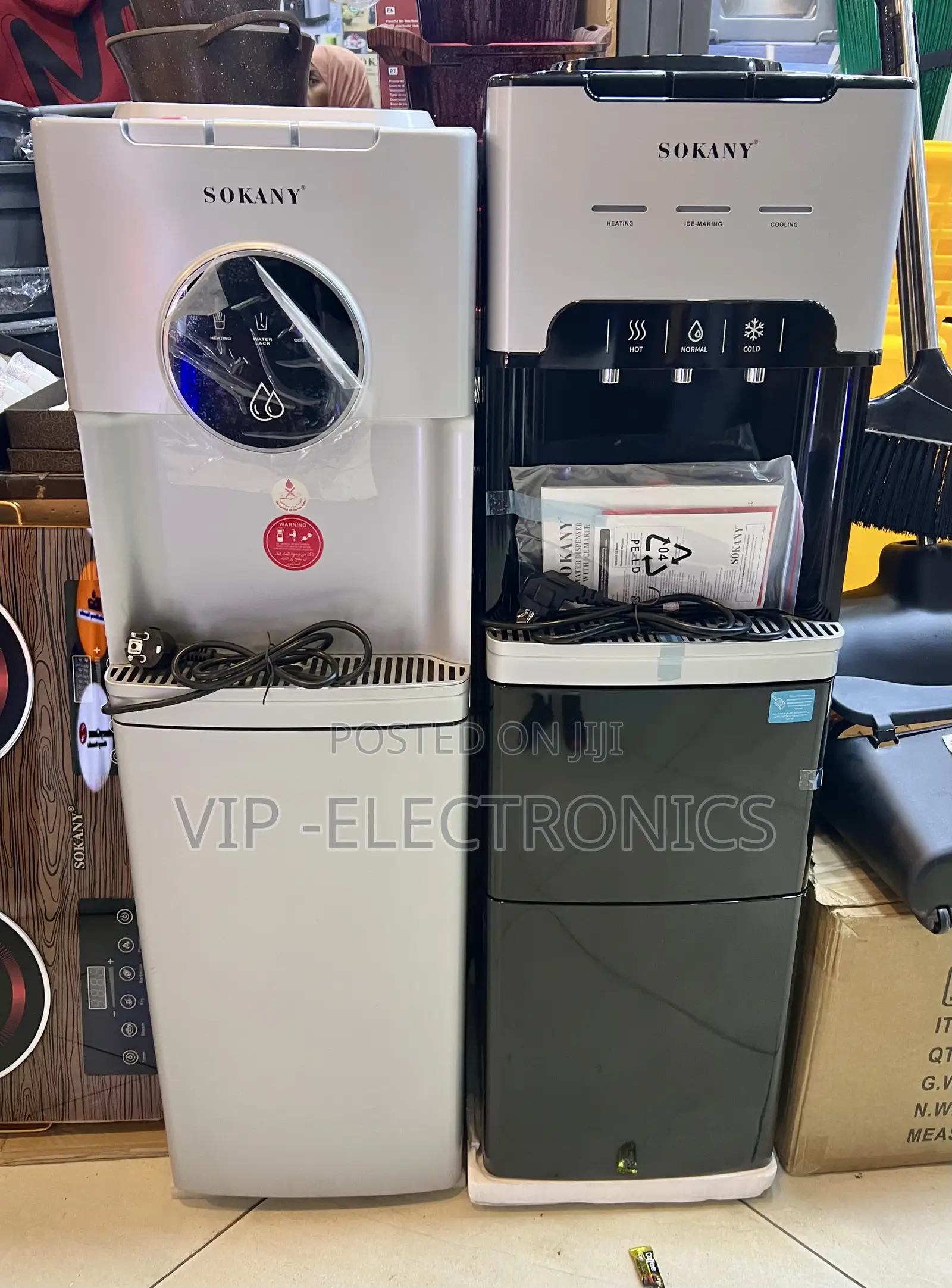 SOKANY Water Dispenser With Ice-Making M – Floor Standing Water Cooler