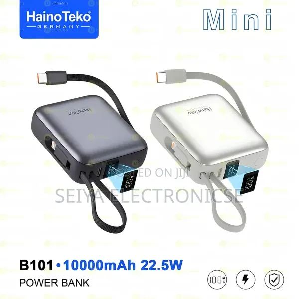 # Haino Teko Power Bank 10,000mah Fast-Charging