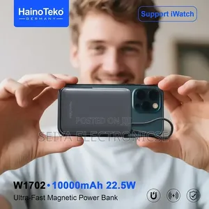Haino Teko 10,000mAh Magnetic Power Bank 22.5W Fast Charging