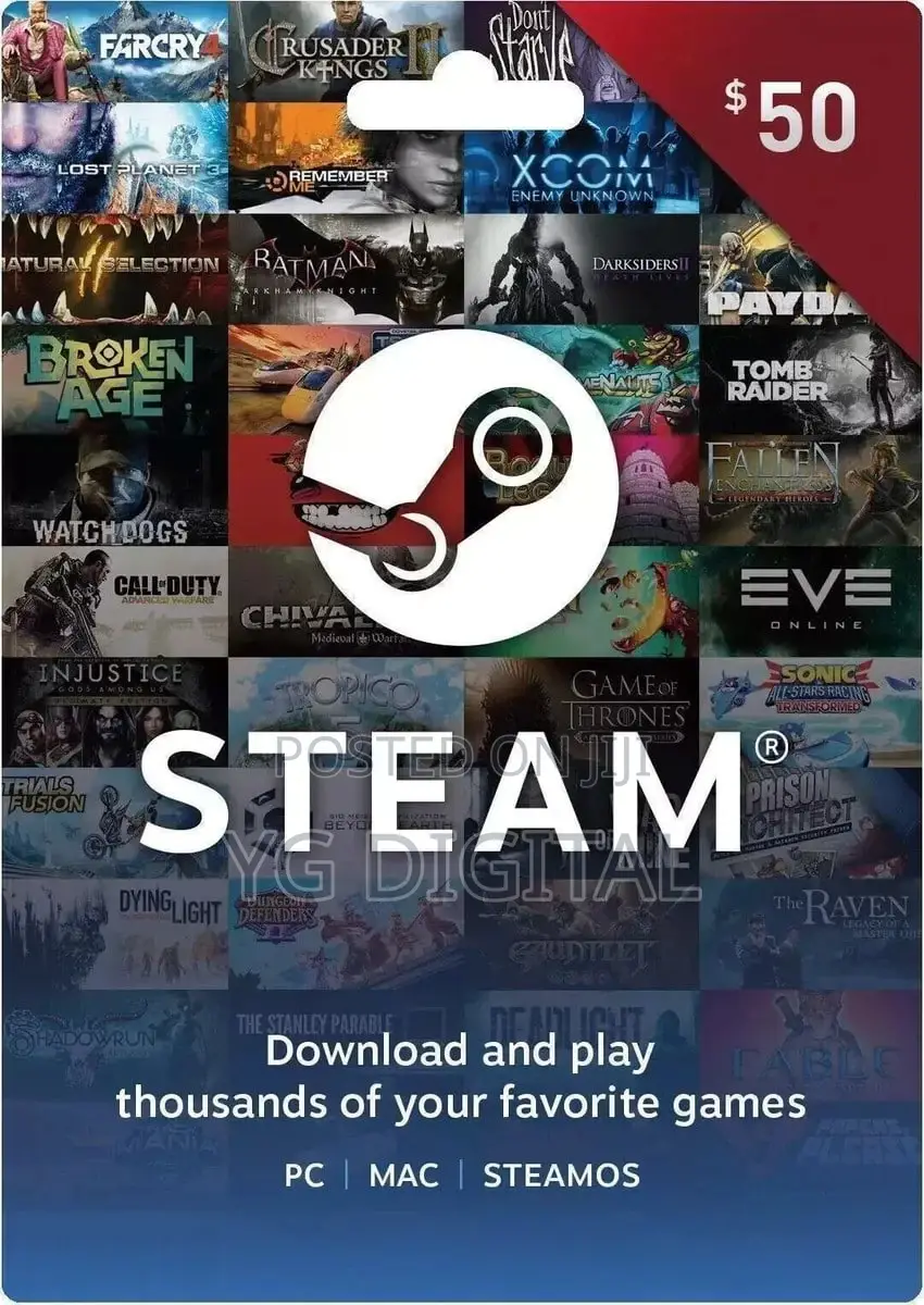 10$ Steam Gift Cards All Regions-Fast Reliable Delivery