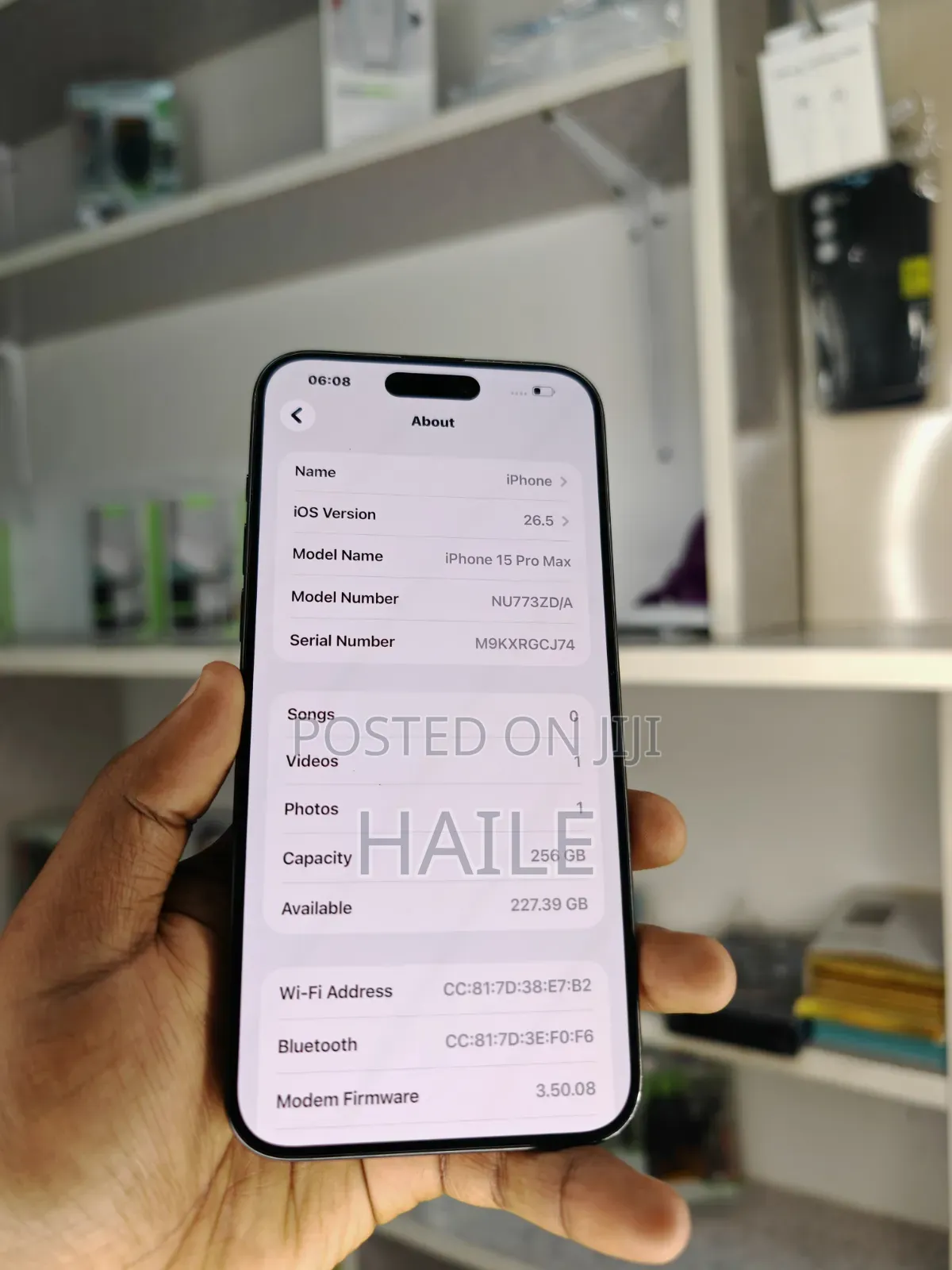 Apple iPhone 15 Pro Max 256 GB Black
