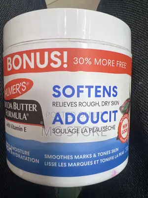 Softens Relies Rough , Dry Skin Palmers Cocoa Butter Formula vitamineE