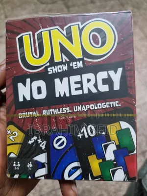 UNO "No Mercy" ካርድ ጨዋታ ​ UNO "No Mercy"