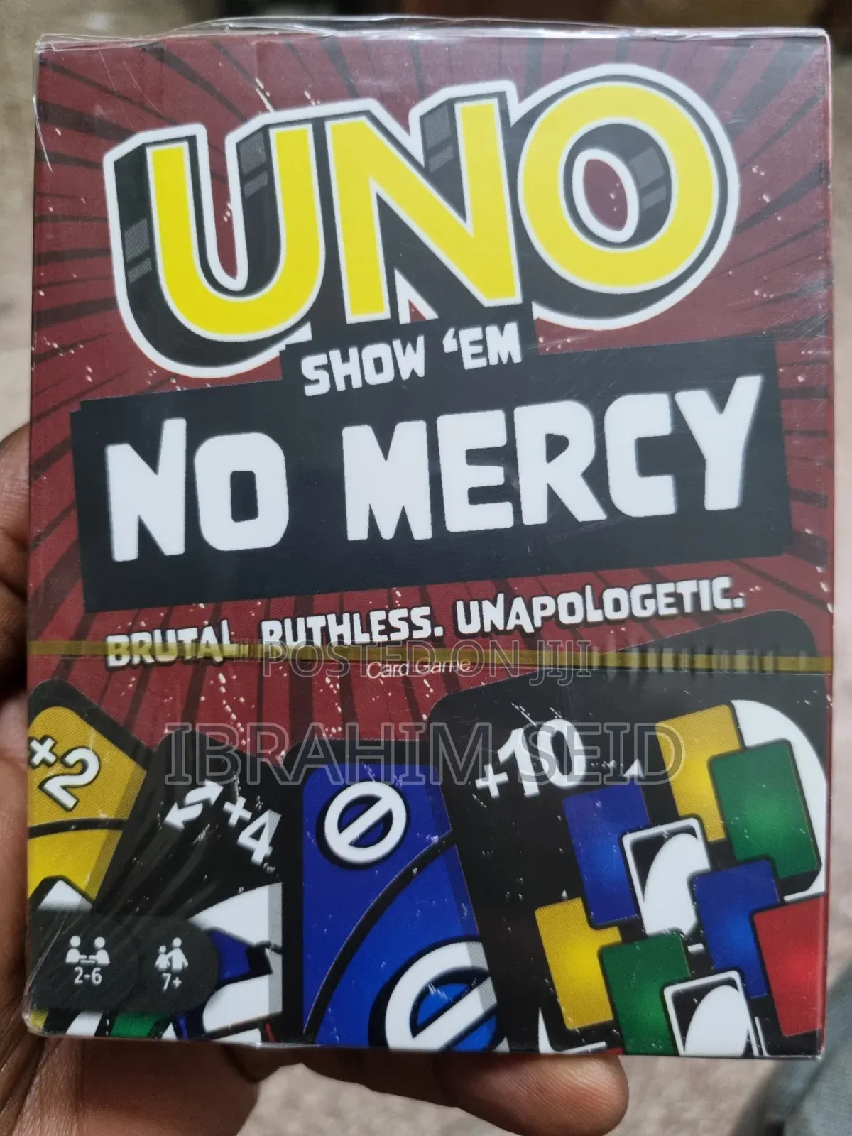 UNO "No Mercy" ካርድ ጨዋታ ​ UNO "No Mercy"