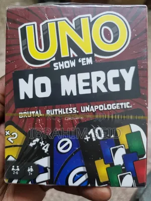 UNO "No Mercy" ካርድ ጨዋታ ​ UNO "No Mercy"