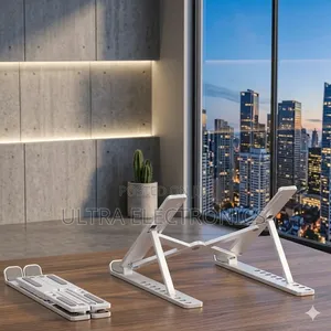 Foldable Height Adjustable Metal Frame Laptop Stand Help Your