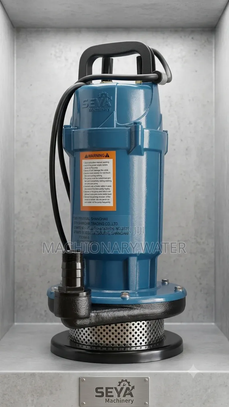 Aquastrong Submersible Water Pump (የጉድጓድ ውሀ ማዉጫ)1hp