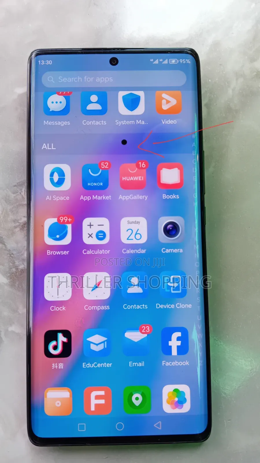 Honor X40 256 GB Black