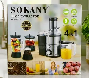 Sokany Juicers 4-in-1 Multi-Functional Kitc Appliance 1200W Motor