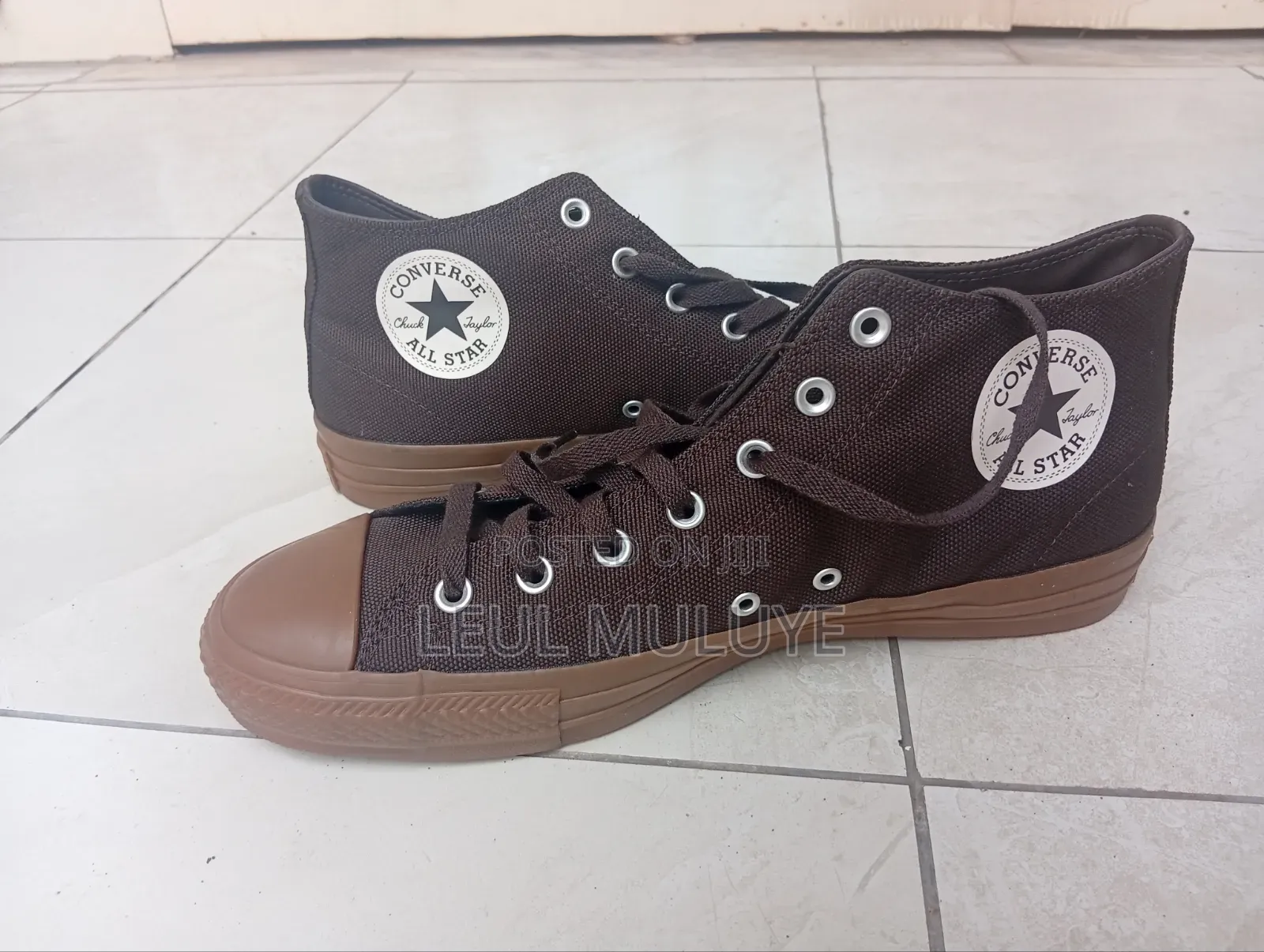 The Converse Chuck Taylor All Star Pro Mid in Velvet Brown