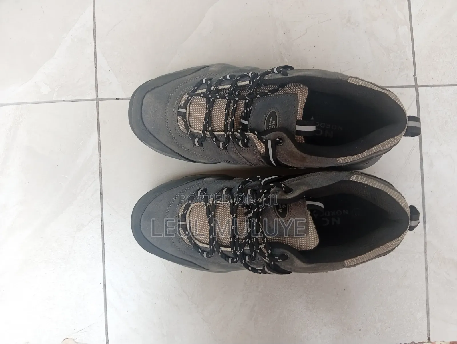 Dark Gray Unitysow Trekking Hiking Shoe