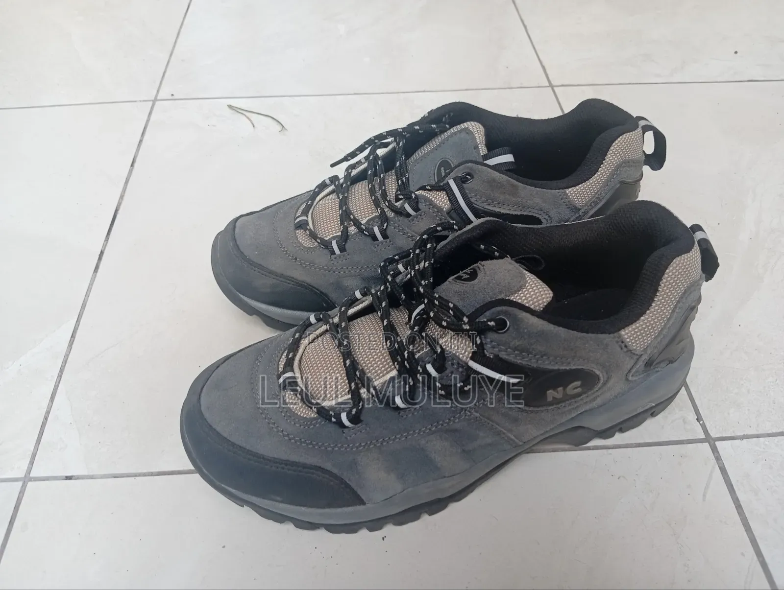 Dark Gray Unitysow Trekking Hiking Shoe