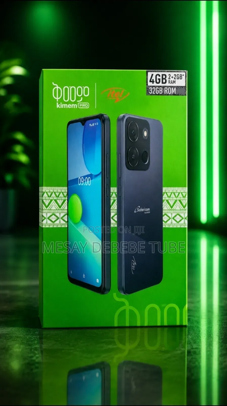 New Itel A06 32 GB Black