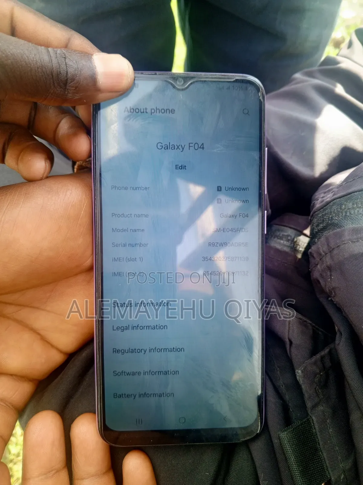 Samsung Galaxy F04 64 GB Bronze