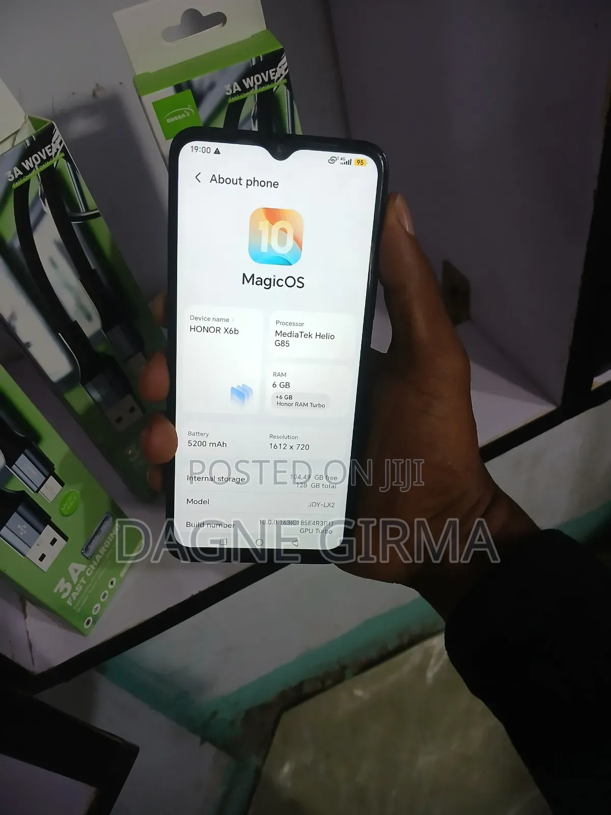 Honor X6b 128 GB Black