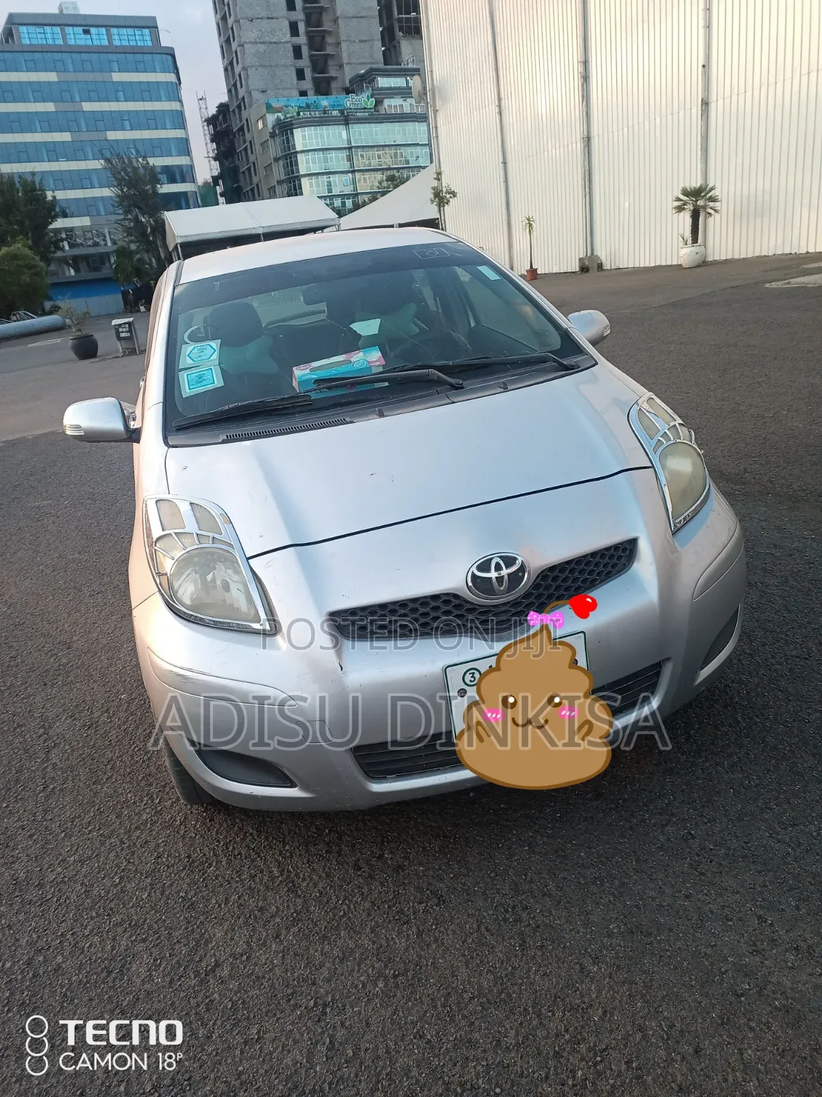 Toyota Yaris 2010 Silver