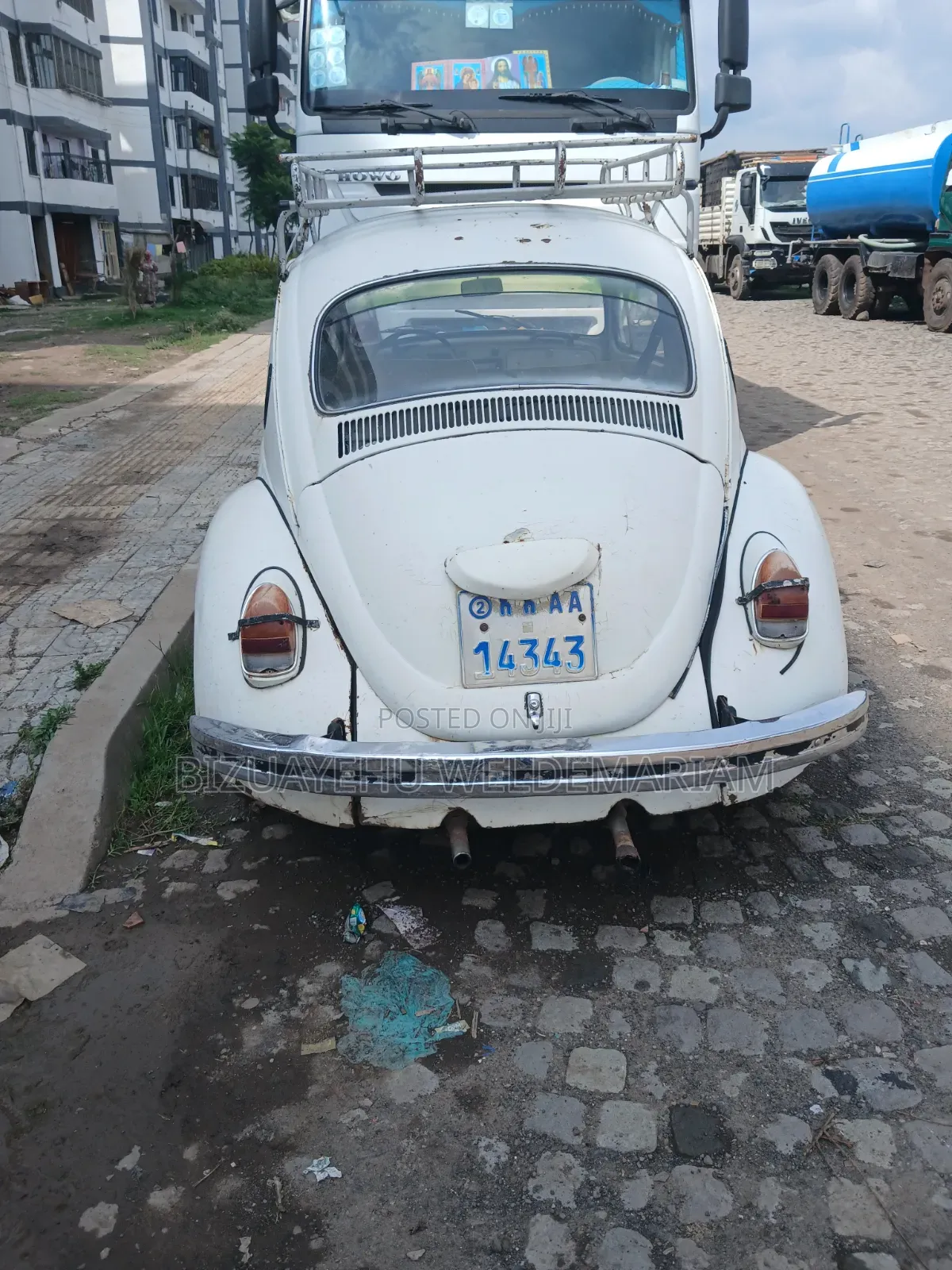 Volkswagen Beetle 1971 White
