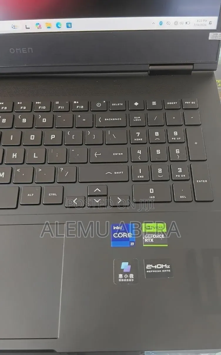 New Laptop HP Omen 16 16GB Intel Core i9 SSD 1T
