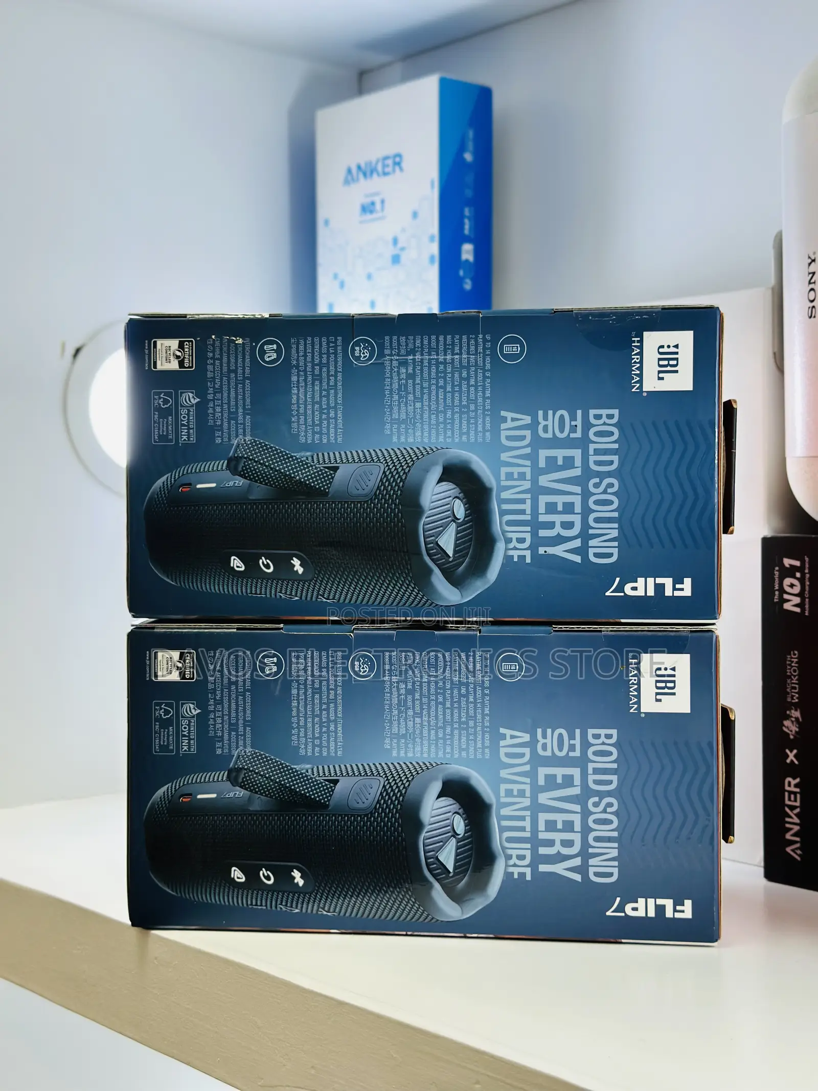 JBL Flip 7 Portable Waterproof Bluetooth Speaker