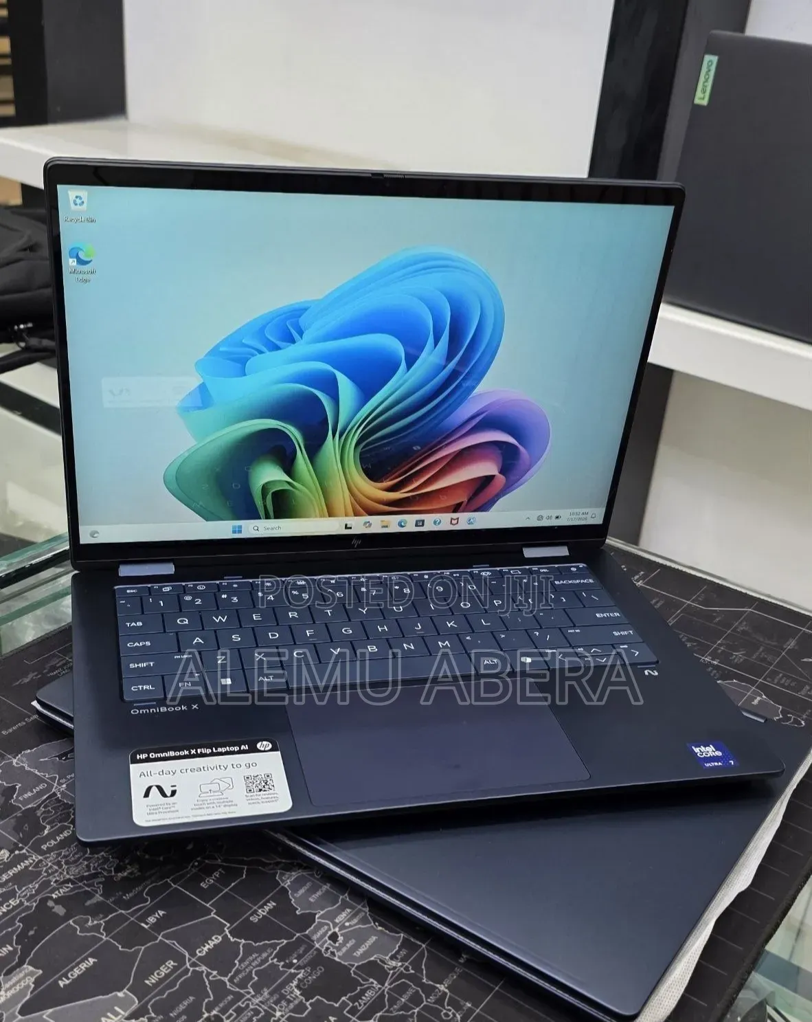 New Laptop HP OmniBook X Flip 14" 16GB Intel Core Ultra 7 SSD 1T
