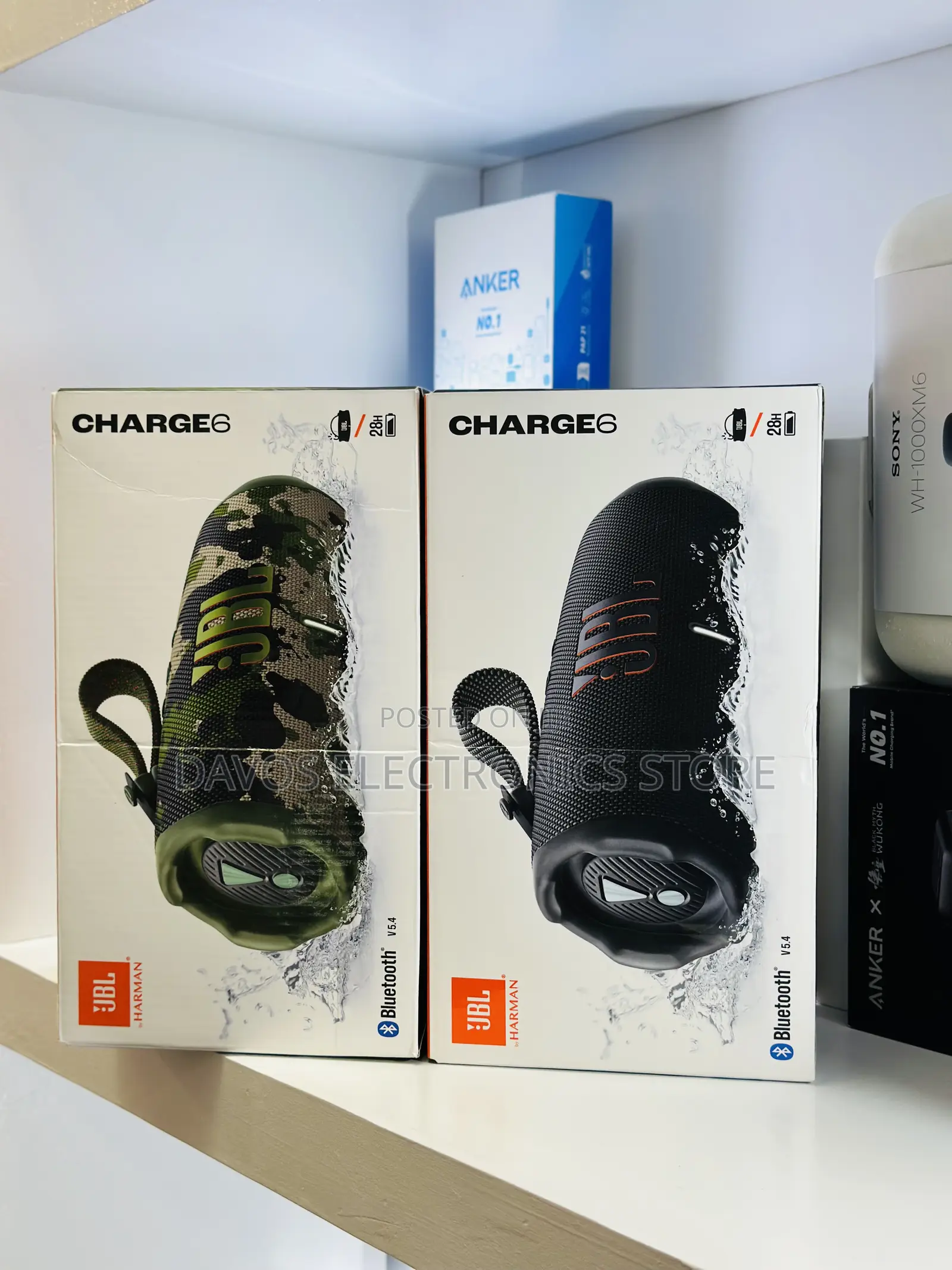 JBL Charge 6 Portable Bluetooth Speaker