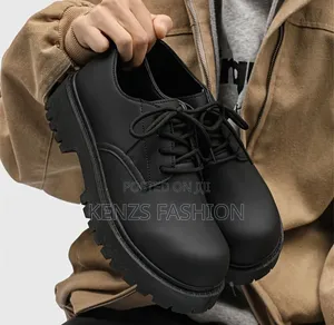 New Arrival - Chunky Lace Up Derby Formal Shoes