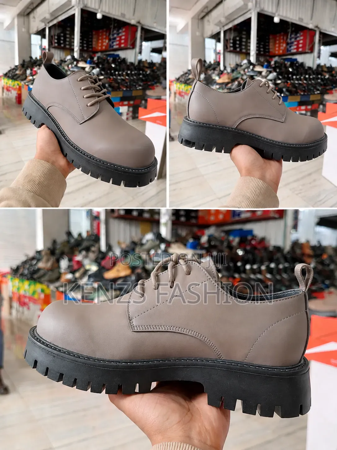 New Arrival - Chunky Lace Up Derby Formal Shoes