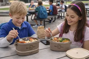 Double-Layer Stainless Steel Lunch