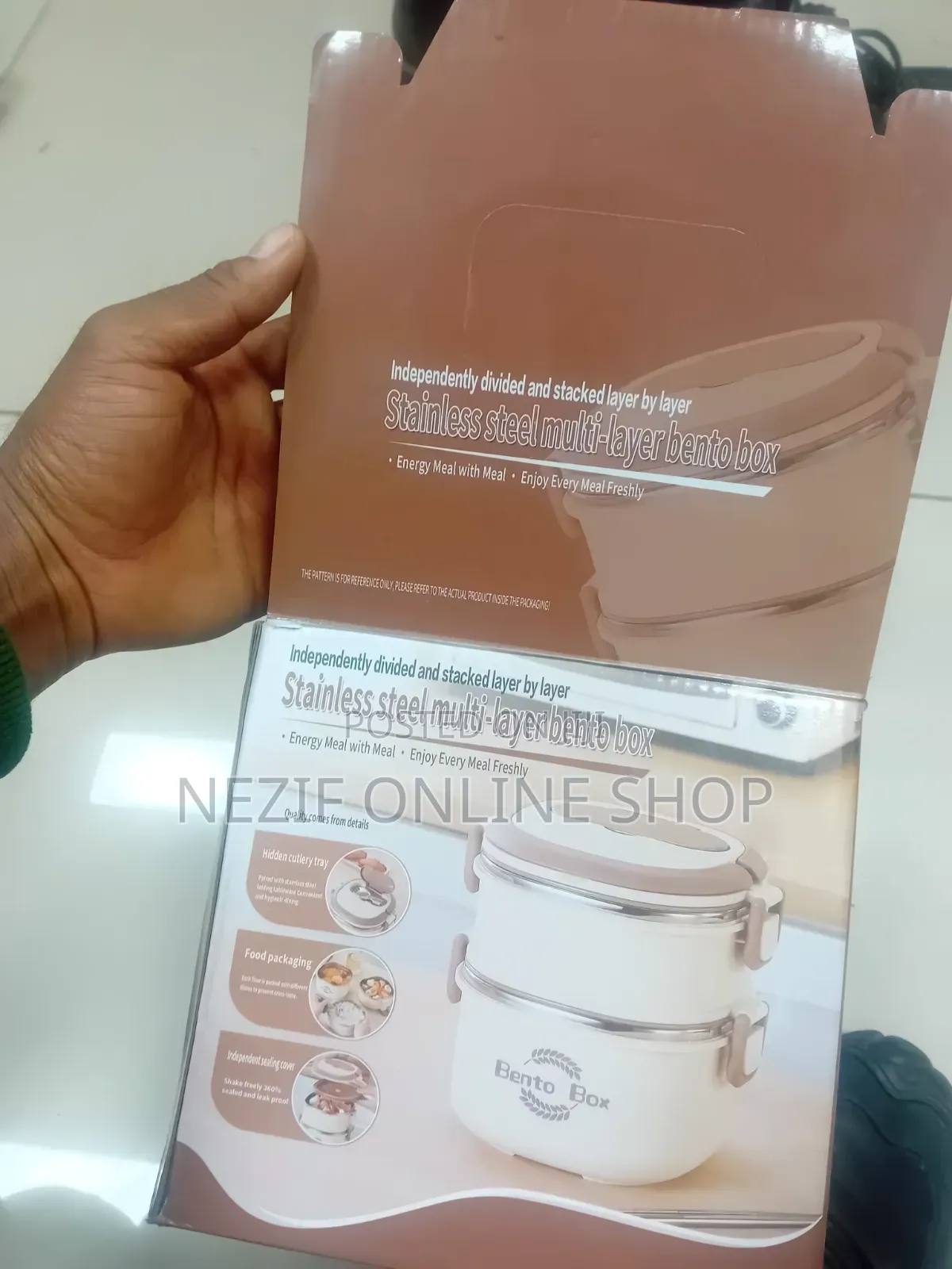 Double-Layer Stainless Steel Lunch