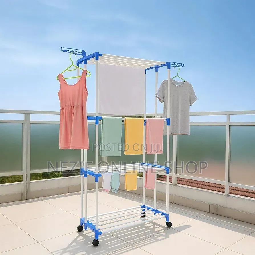 4-Tier Large Capacity Laundry Drying Rack